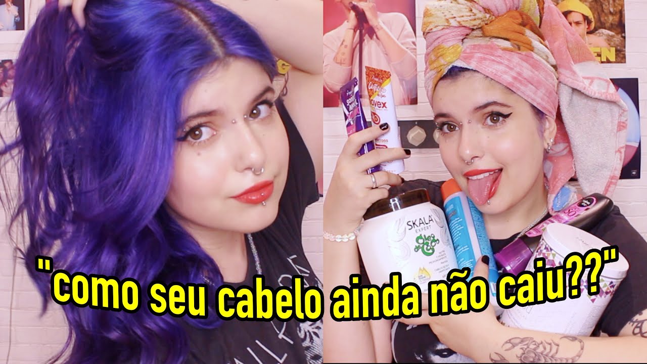 COMO DEIXO MEU CABELO COLORIDO SAUDÁVEL