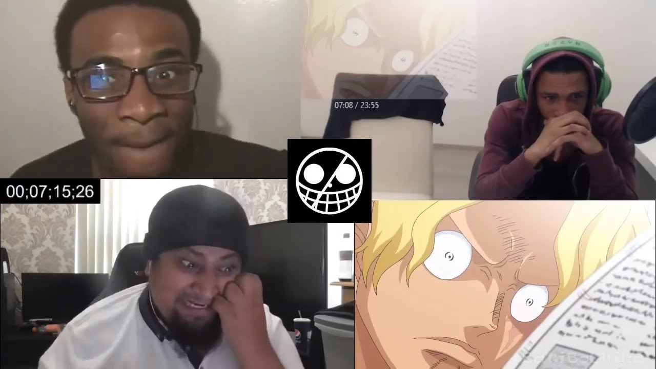 Sabo In Tears after reading the News Paper Reaction Mashup