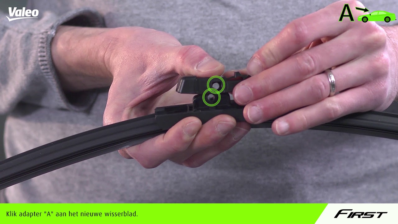 Valeo First wisserblad montagehandleiding Gen2B