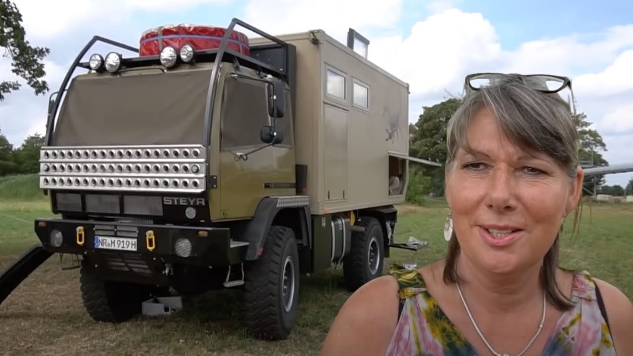 WOHNMOBIL STEYR 12M18 Expeditionsfahrzeug Eigenbau – 4x4 Offroad-Wohnmobil mit Geschichte und Power