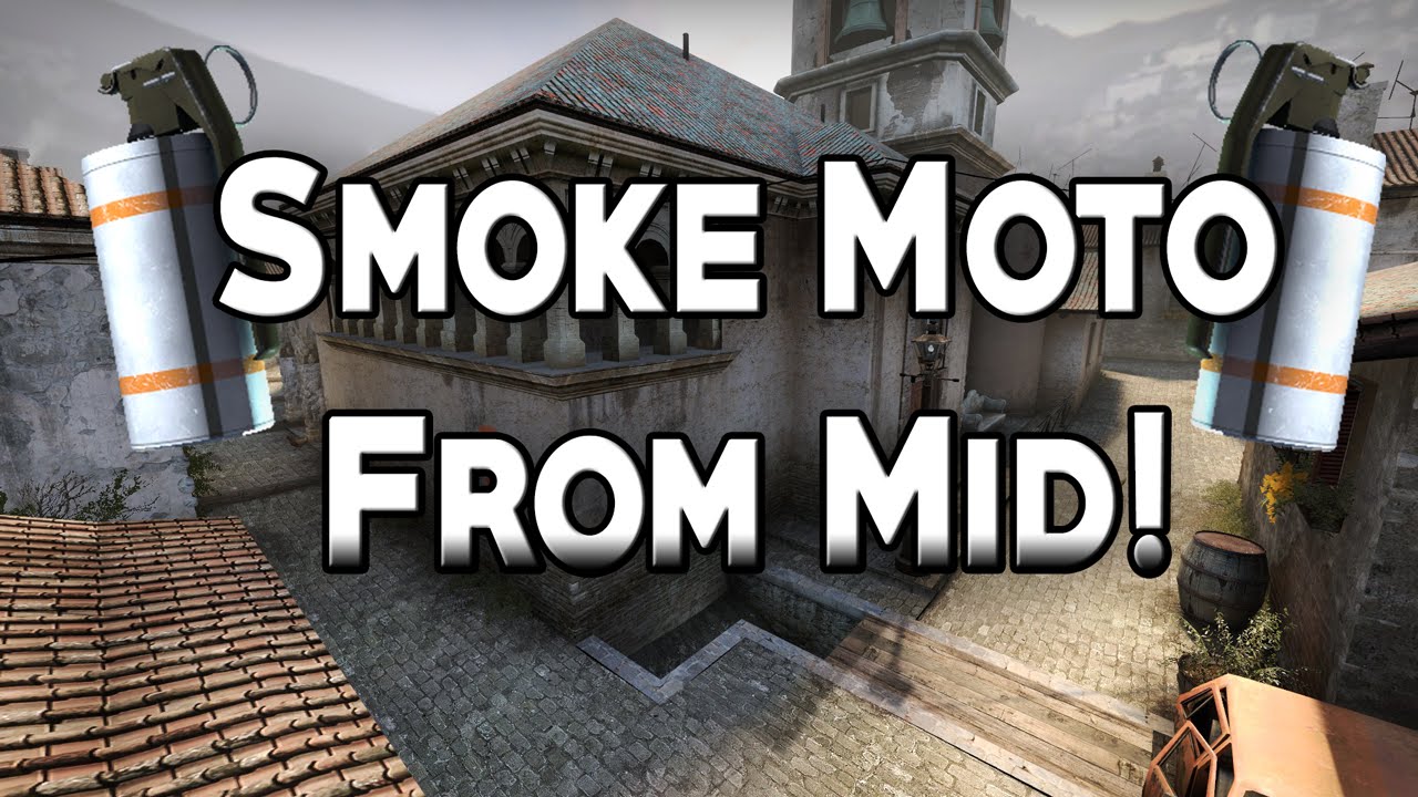 Moto Smoke From Mid On Inferno (T Side) - (CS:GO)