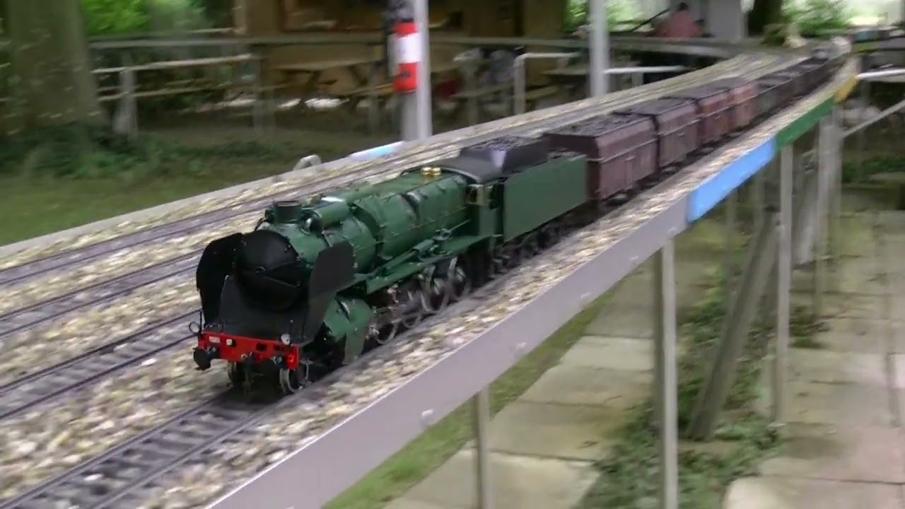 EiWi WYKO Testfahrt Echtdampf SNCF 150 P