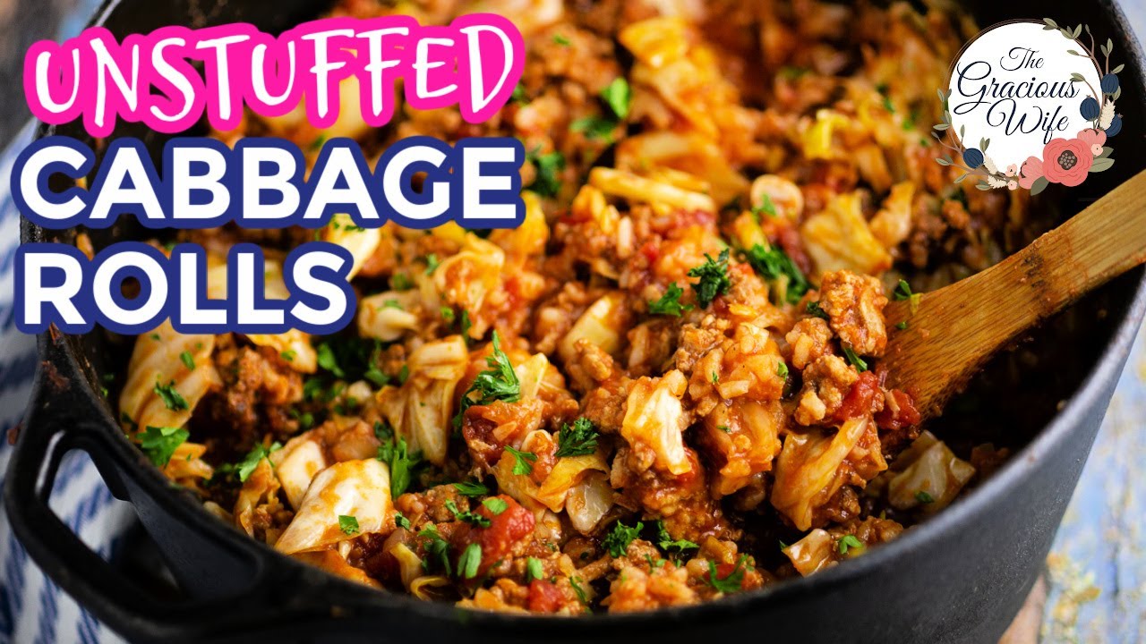 Unstuffed Cabbage Rolls