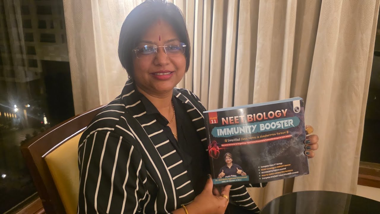 Presenting my First Book..NEET IMMUNITY BOOSTER...SIMPLIFIED HANDWRITTEN NOTES FOR 11TH CLASS