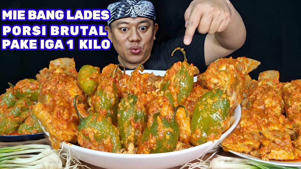 PUAS KENYANG NYA⁉️ MAKAN CABE GENDOT OSENG IGA MERCON MIE BANG LADES PORSI KULI