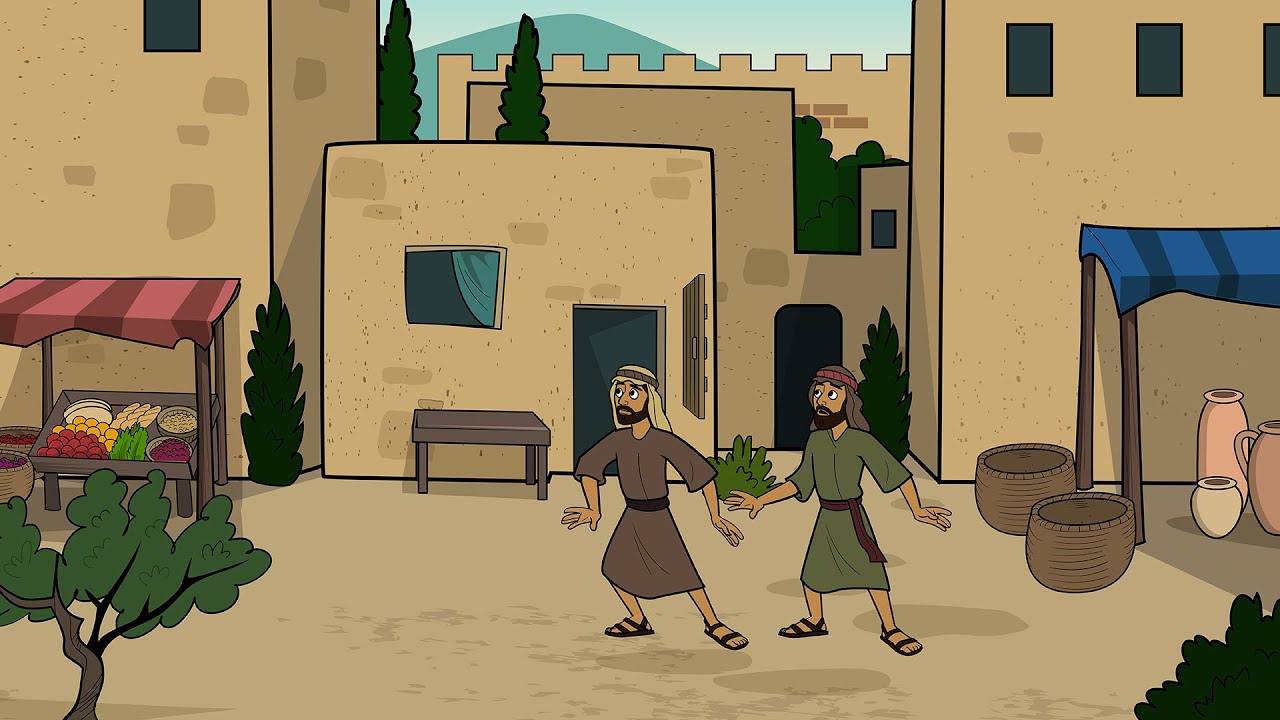 9/19/21 Preschool Lesson - Rahab and the Spies (Joshua 2:1-22; 6:22-25)