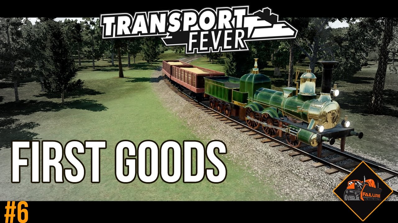 Risky first goods line | Transport Fever The Alps Gameplay #6