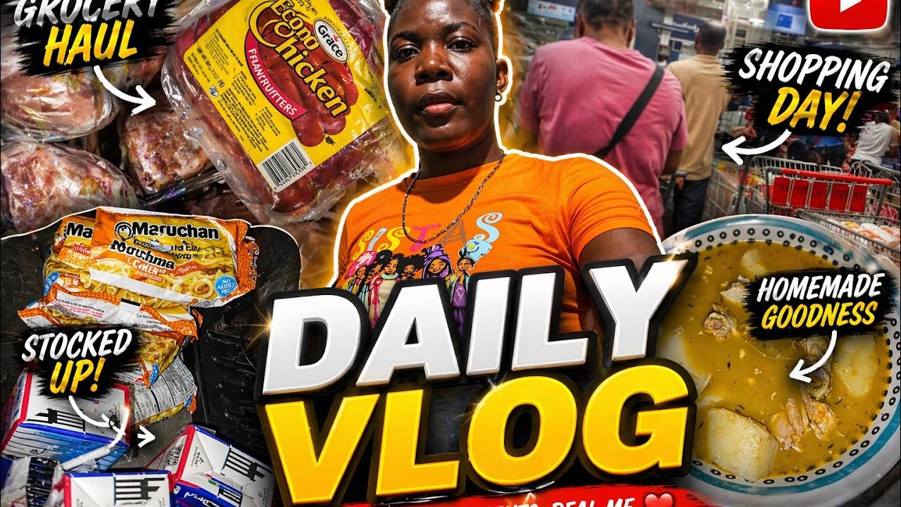 DAILY VLOG- $42,000 Grocery Haul In Jamaica 🇯🇲   Hurricane 🌀 Relief+ pricesmart shopping!! 