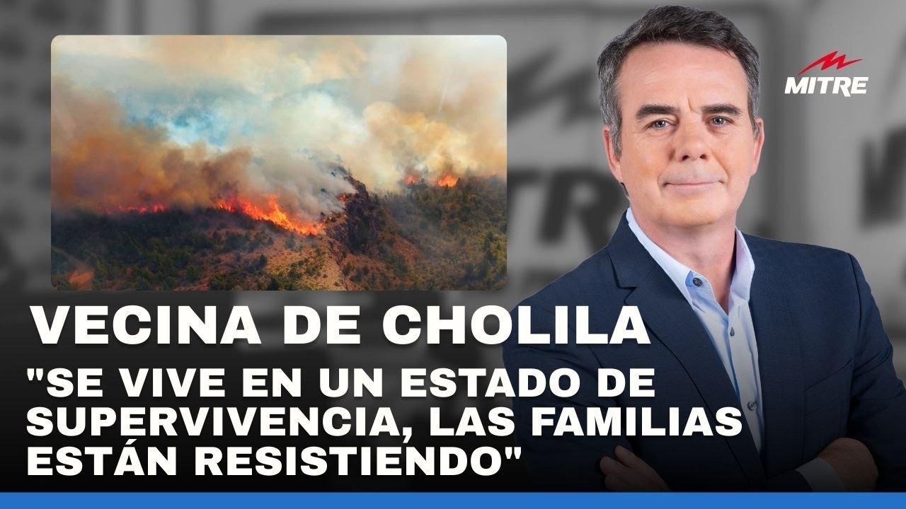 La nota completa a una vecina de Cholila sobre los incendios en Chubut en 