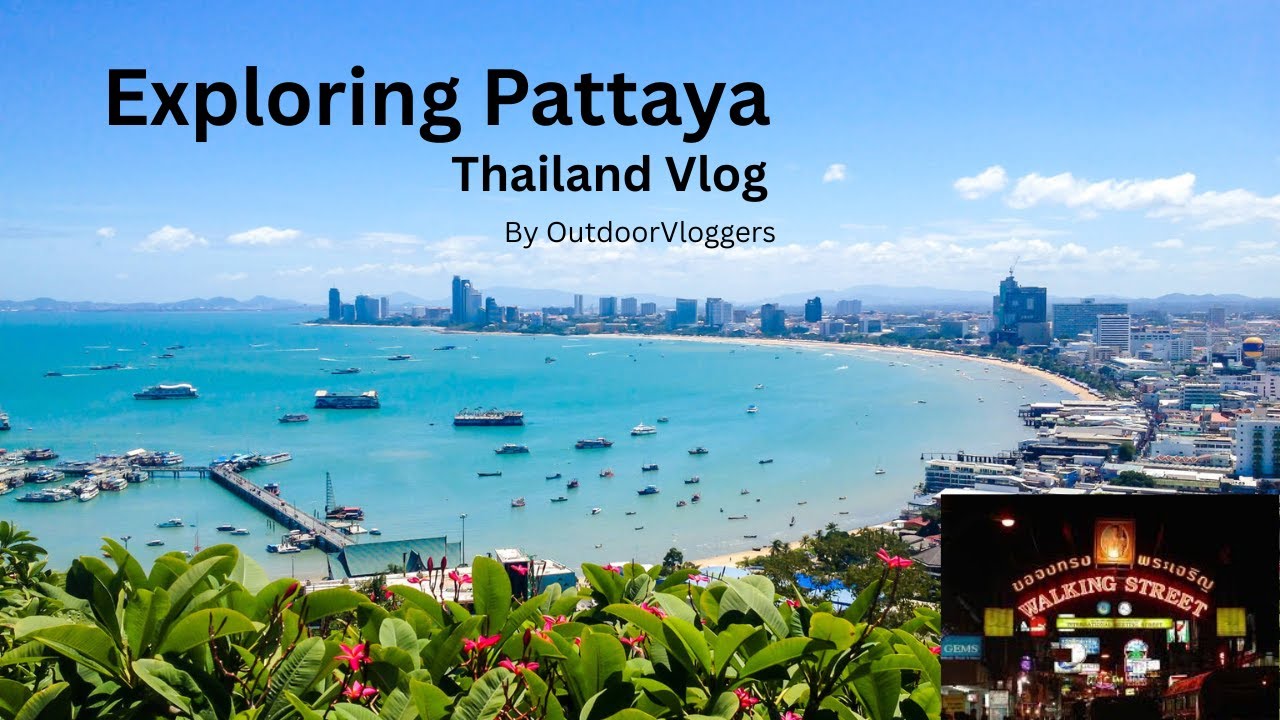 Exploring Pattaya , Walking Street Thailand #trending #travel #pattaya  #beach #thailand #vlog #yt