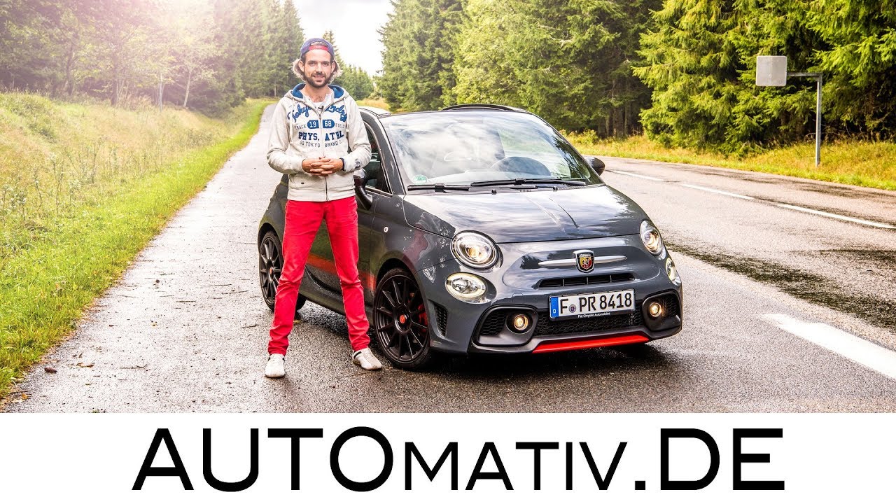 Abarth 695 XSR Yamaha limitierte Sonderedition mit Akrapovic - Test und Fahrbericht | AUTOmativ.de