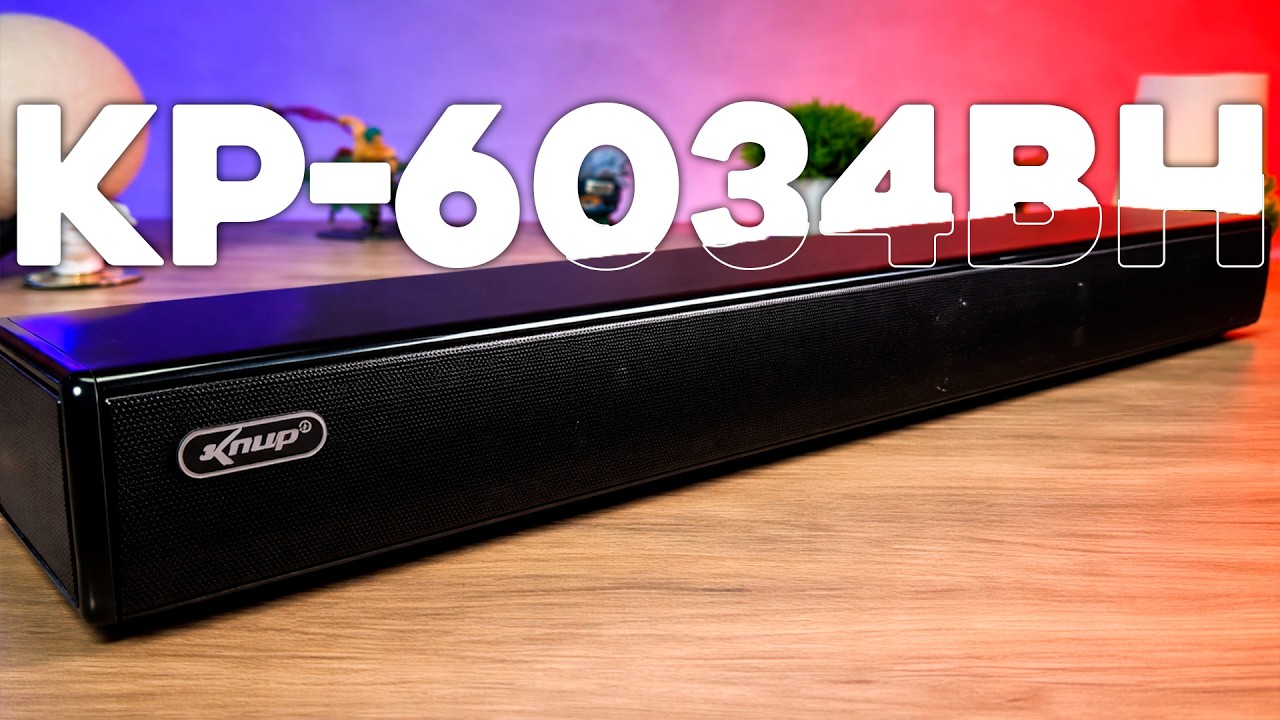 COMPREI UMA SOUNDBAR DA KNUP E ME SURPREENDI COM A POTENCIA - KP-6034BH