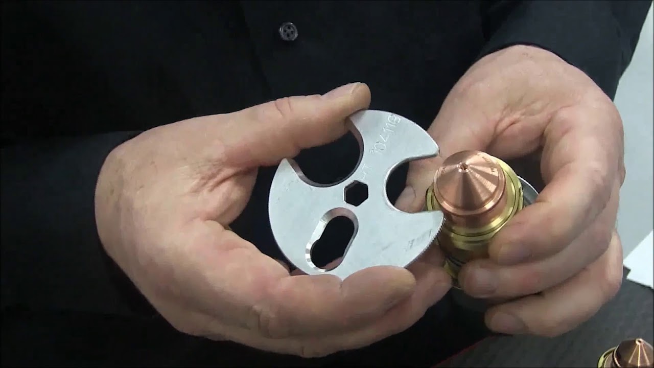 Hypertherm How to; use our consumable removal tool