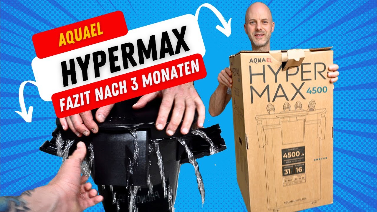 Größter Außenfilter im Test mit Fail | Aquael Hypermax 4500 | Fazit nach 3 Monaten