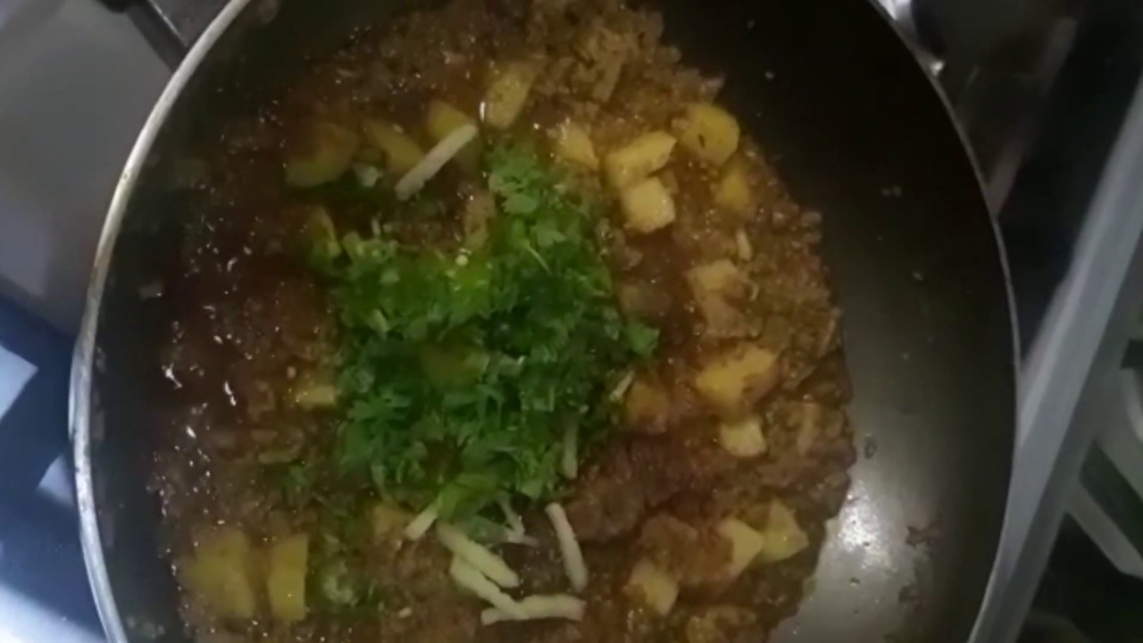How to make Tasty Aaolo Qeema