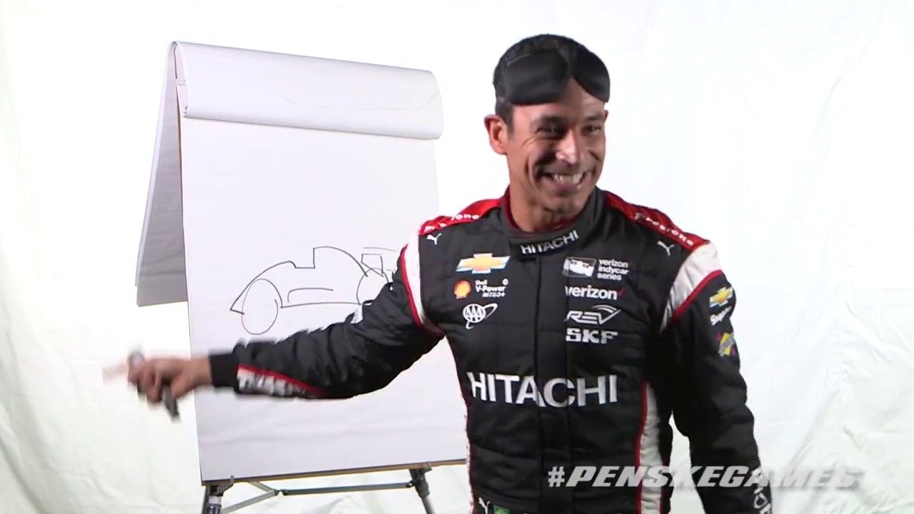 Penske Games 4: Draw a Racecar...Blindfolded