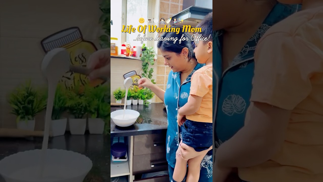 POV: The 6 AM Madness😵&zwj;💫A Working Mom&rsquo;s Reality✅#workingmom #morningroutine #indiankitchen #shorts