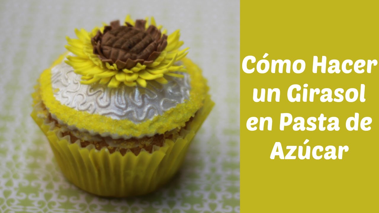 8va Lección Básico Flores de Azúcar: Cómo hacer un Girasol en Azúcar