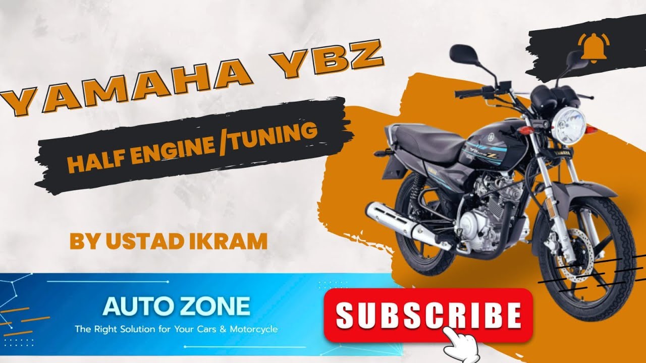 Yamaha YBZ 125 Half Engine Tuning#engineproblem #solving blue 🔵 beauty 