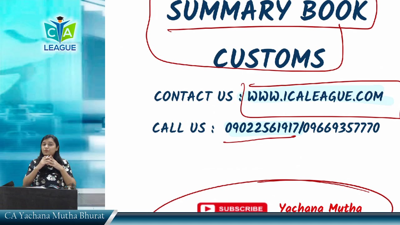 Lecture 6 C 5 Baggage Customs Revision Jan 26