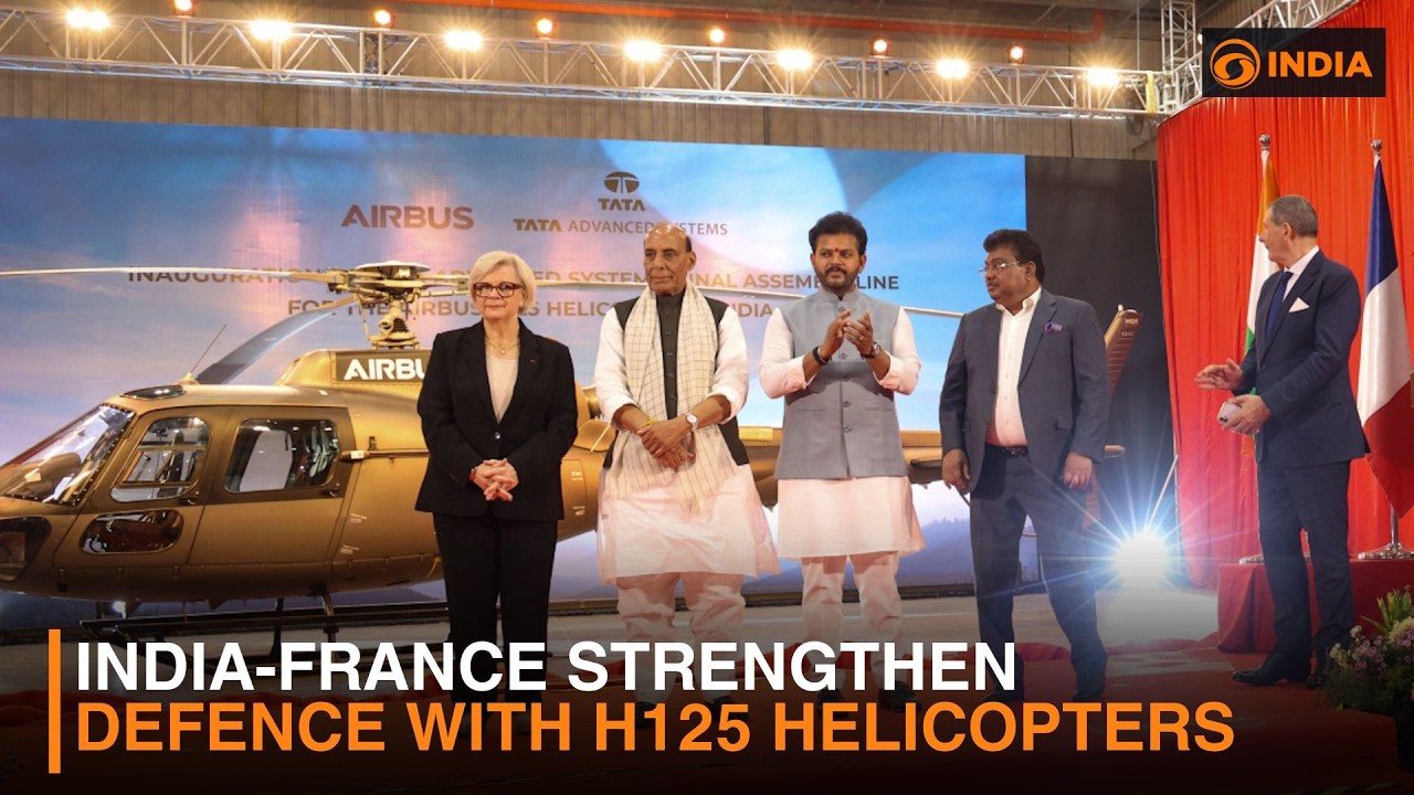 India-France to Make & Export H125 Helicopters & more news | DD India Newshour | 9 PM IST