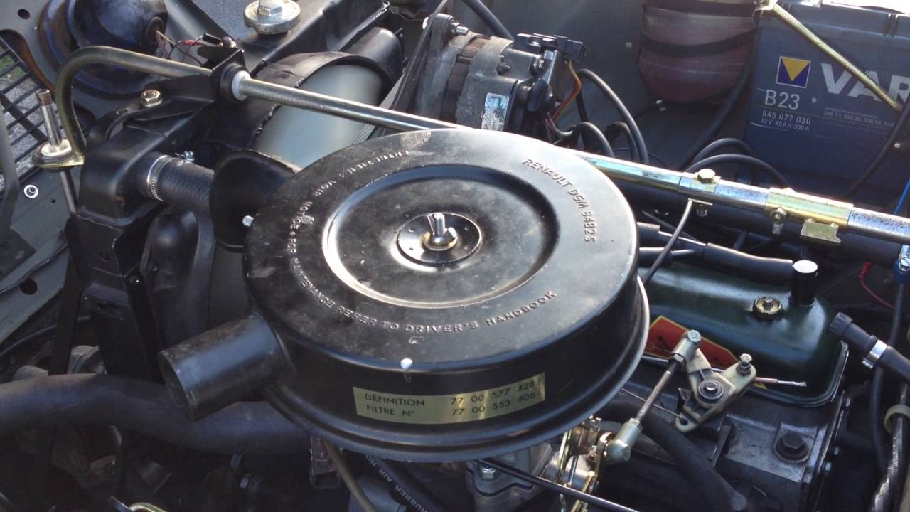 Ventoux R4 engine at idle