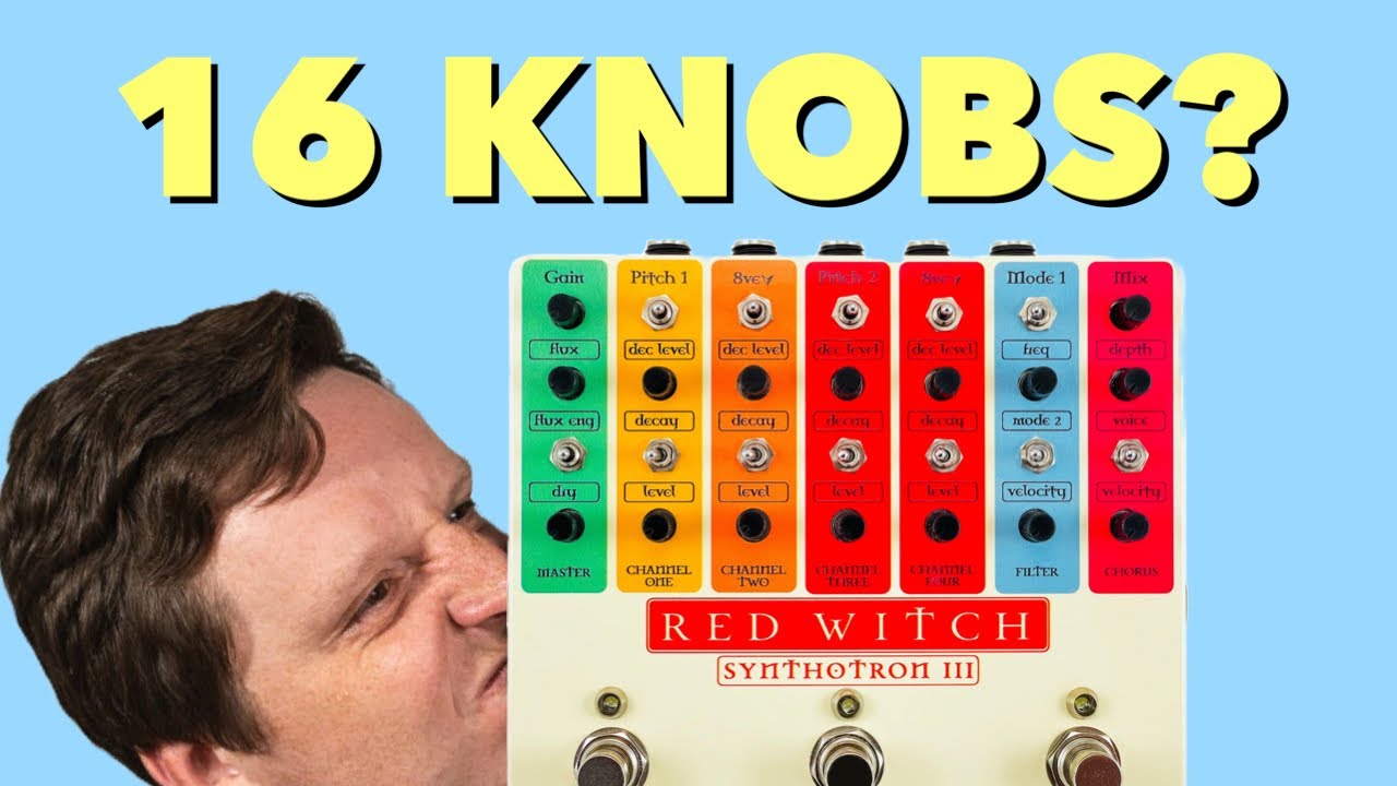 Red Witch Synthotron 3 — гитарная педаль-синтезатор?