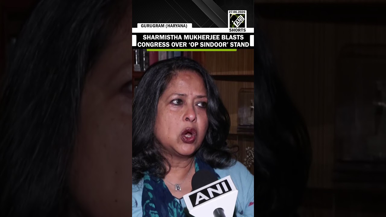 &lsquo;Opposition should have stood beside PM Modi&rsquo;: Sharmistha Mukherjee blasts Congress over Op Sindoor