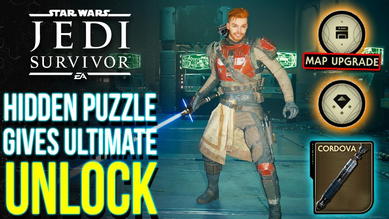 Скрытая головоломка даёт ПОЛНУЮ РАЗБЛОКИРОВКУ в Star Wars Jedi Survivor (советы и подсказки)