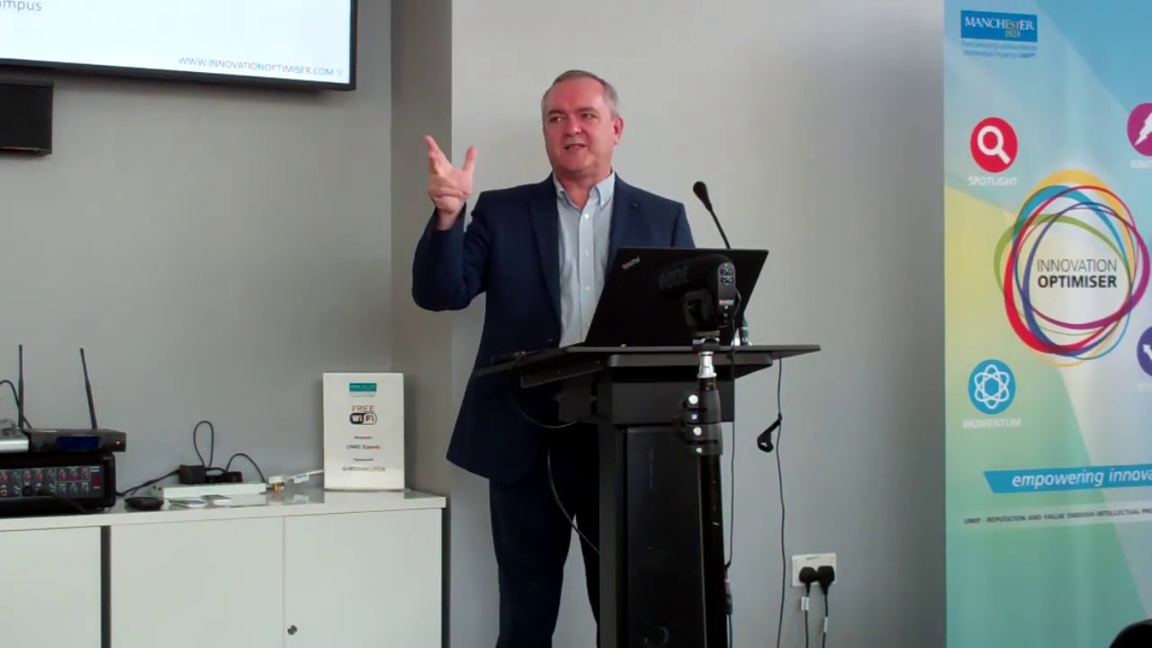 Tony Walker, Director of Innovation Optimiser at the University of Manchester