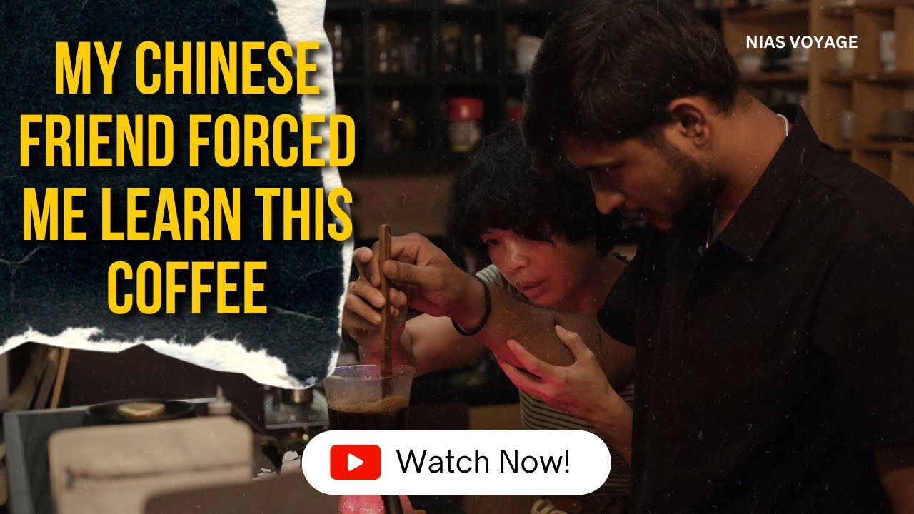 My Chinese Friend Made Me Try Siphon Coffee for the FIRST Time! 🇨🇳☕