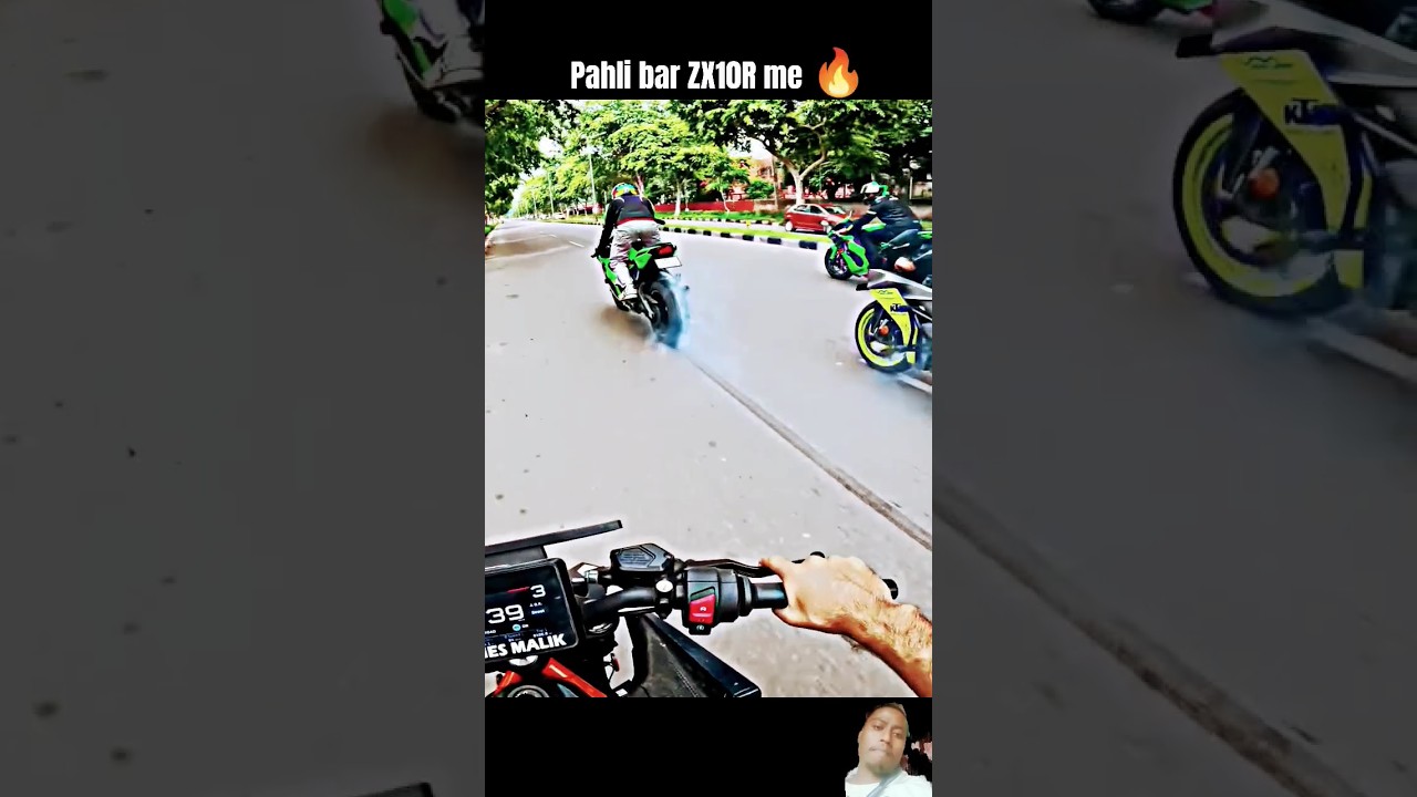 short video zx10r bike stand while driving#hd #zx10 #viralvideo ❤️❤️😎😎😎