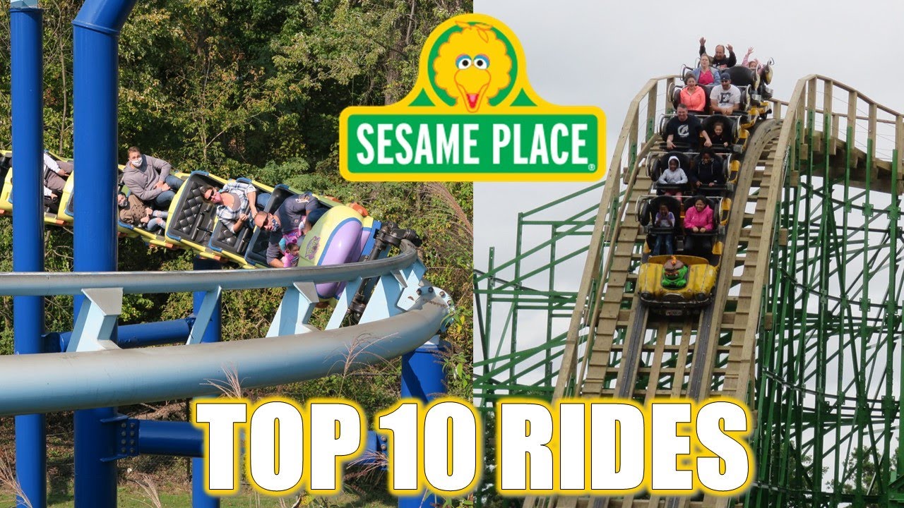 Top 10 Rides at Sesame Place (PA)