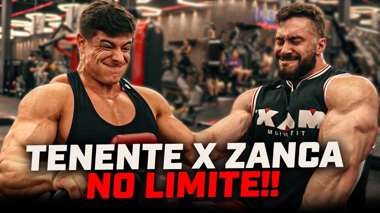 TENENTE X ZANCA: TREINO DE COSTAS ABSURDO!