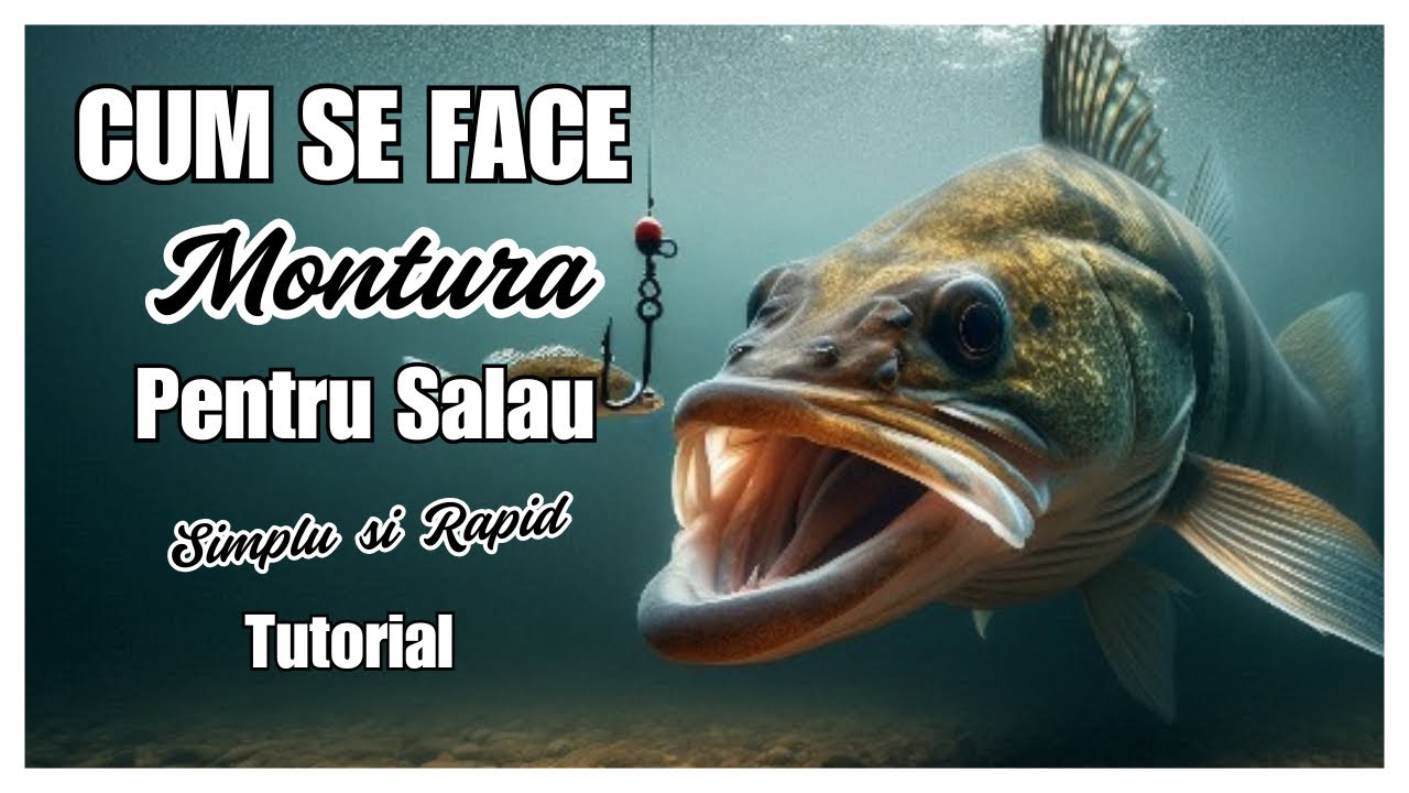 Cum să faci o Montură pentru ȘALĂU la Staționar Tehnică Simplă | TUTORIAL PAS cu PAS