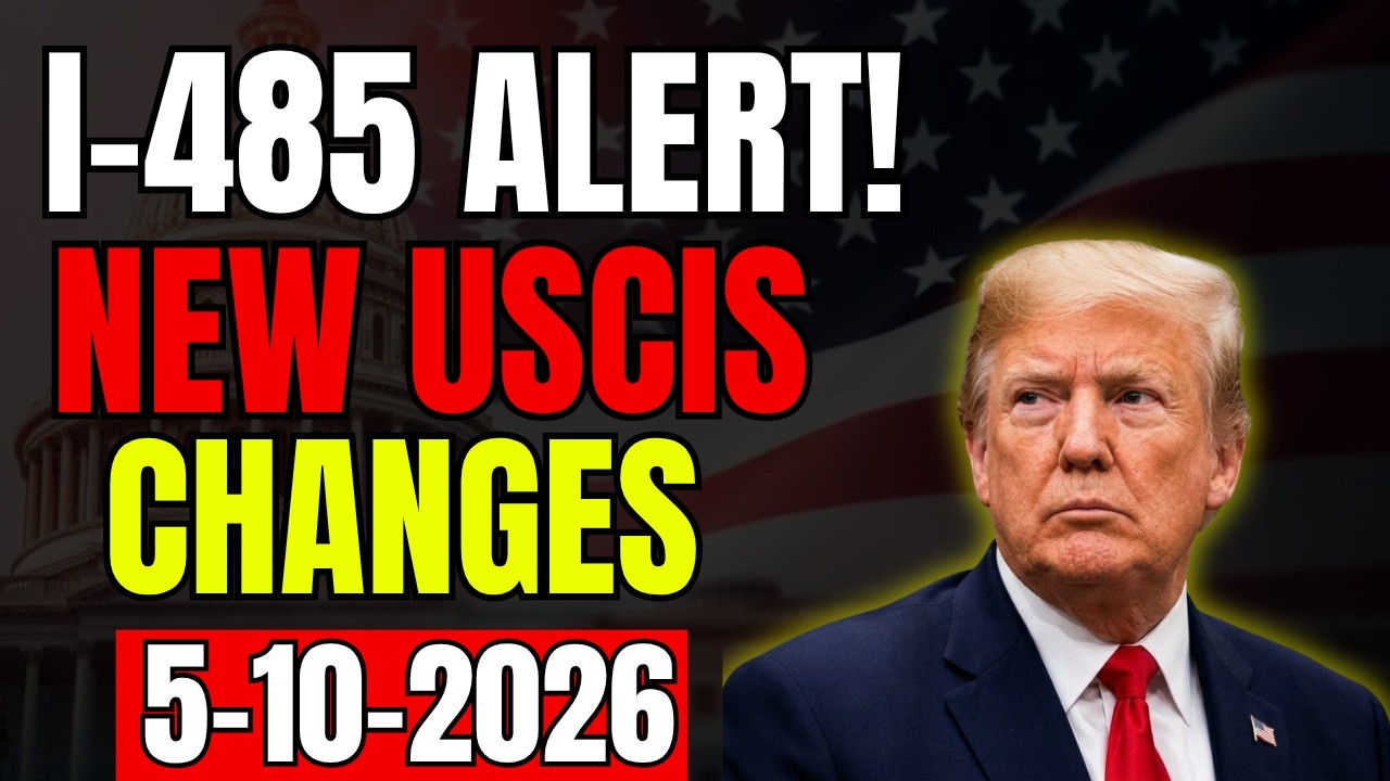 USCIS I 485 Alert  Important Adjustment of Status Changes Applicants Need to Know  1080p