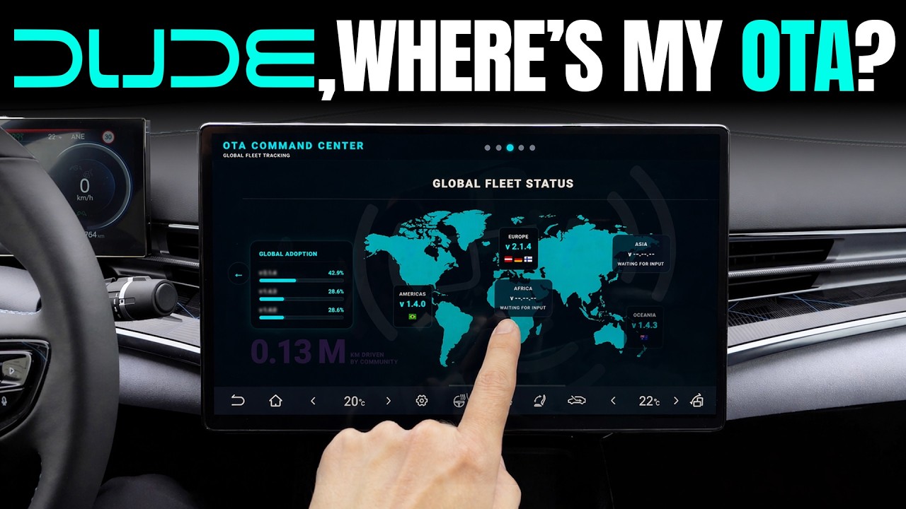 Обновление BYD по воздуху (OTA) остановлено? (+ Предварительный просмотр нового глобального треке...