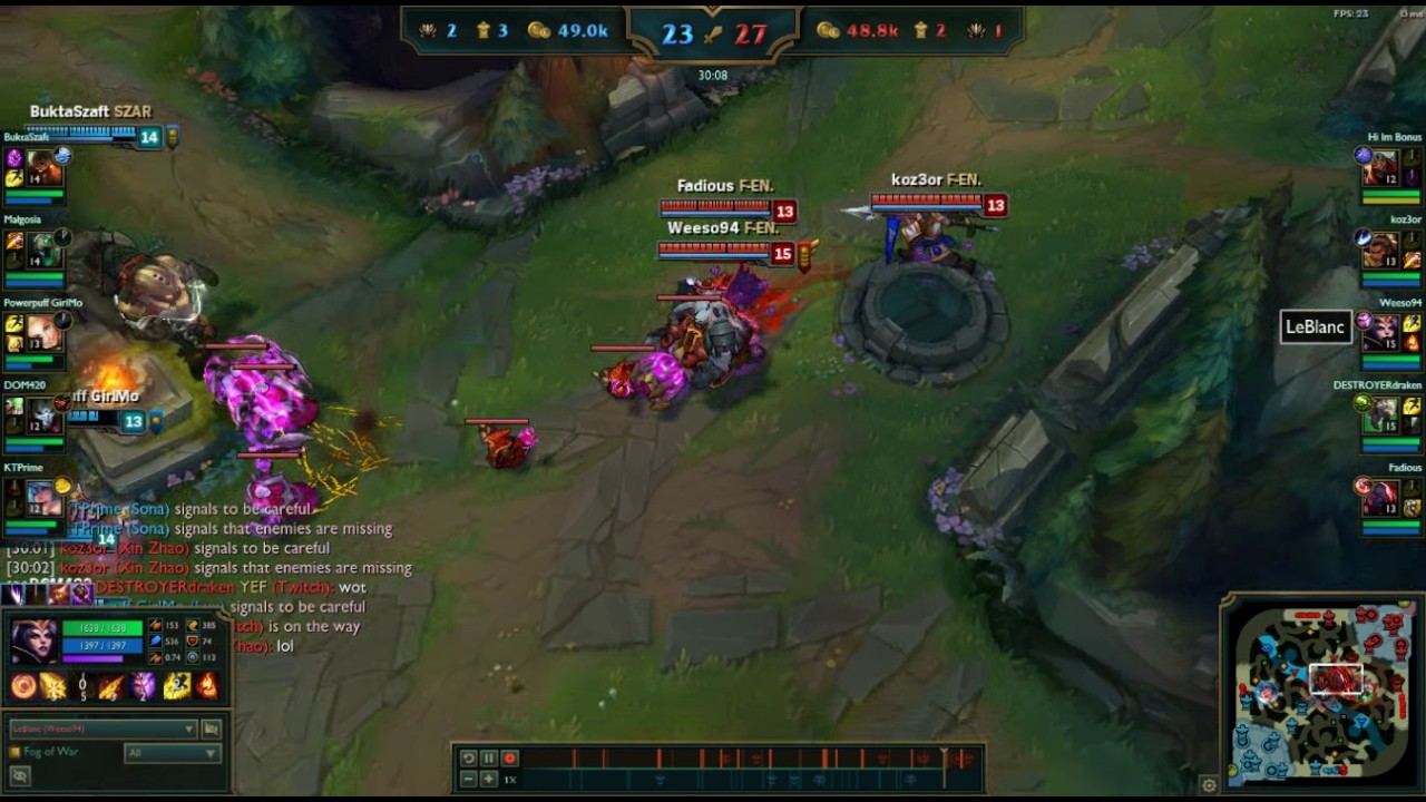 Best use of LeBlanc's Ultimate 