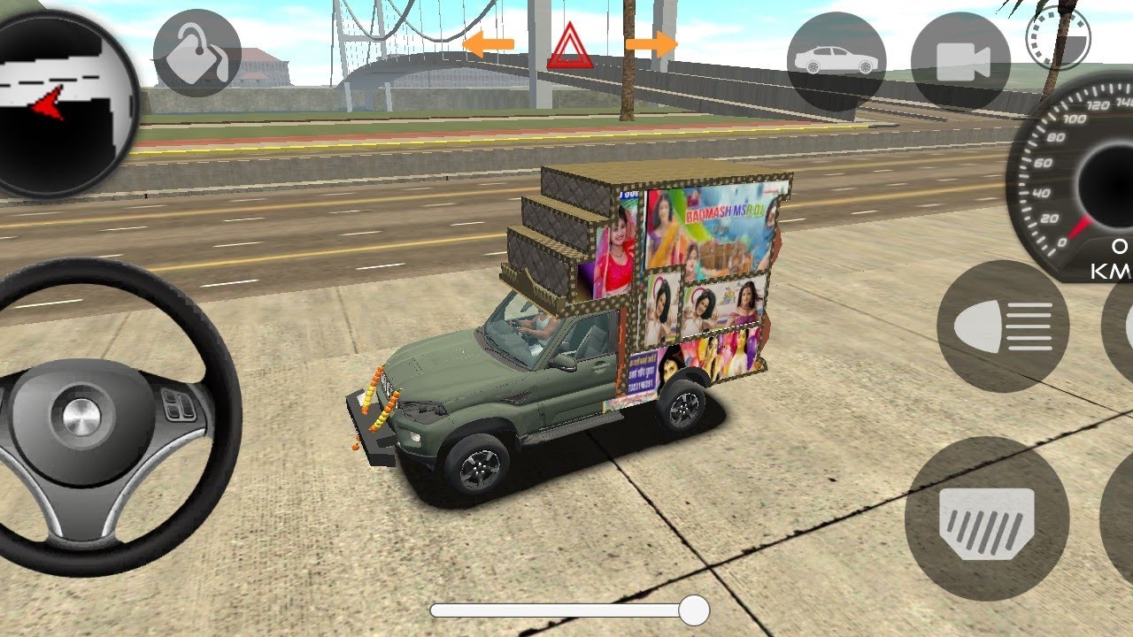3D Car Simulator Game - (Mahindra Bolero) - Driving In India - Car Game Android Gameplay
