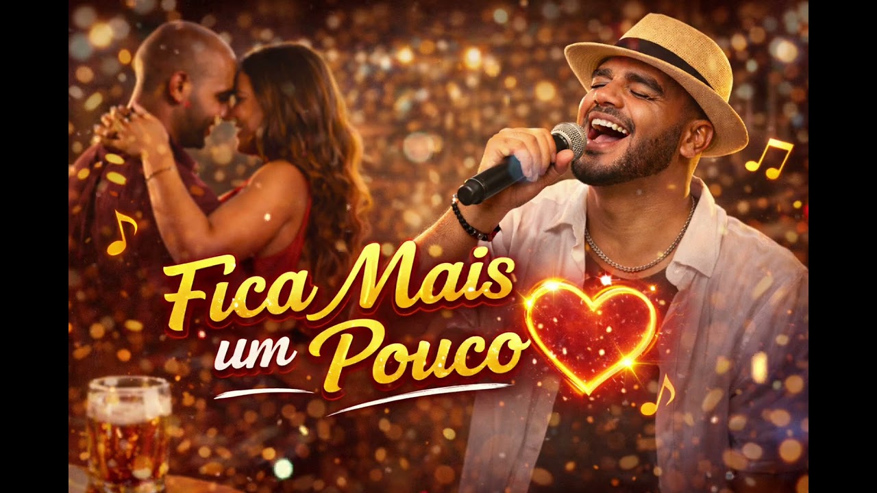 Fica Mais Um Pouco – Pagode Romântico Que Vai Mexer com Seu Coração 💔🎶