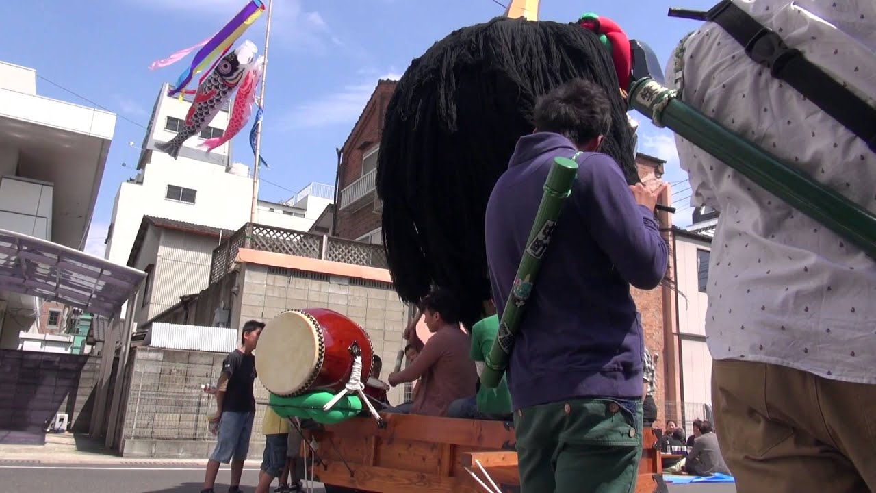 ２０１３年唐津やきもん祭り　黒獅子