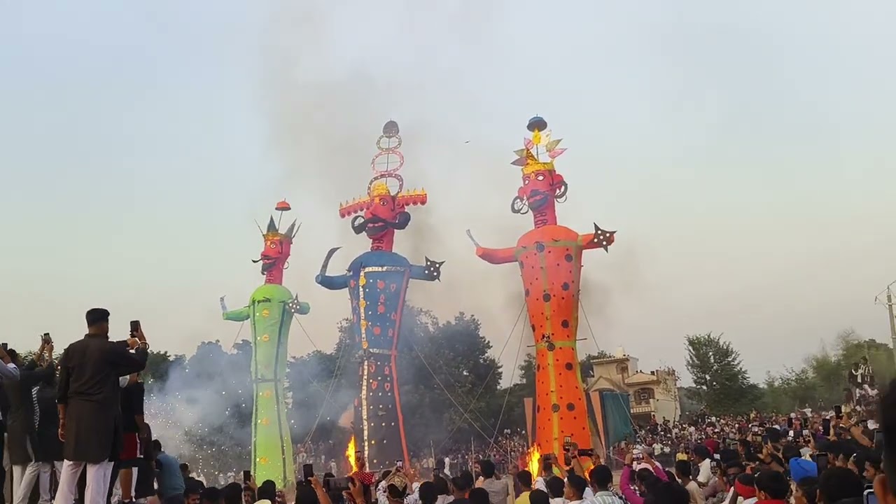 Dussehra Ravan Dahan Nakodar city 2024