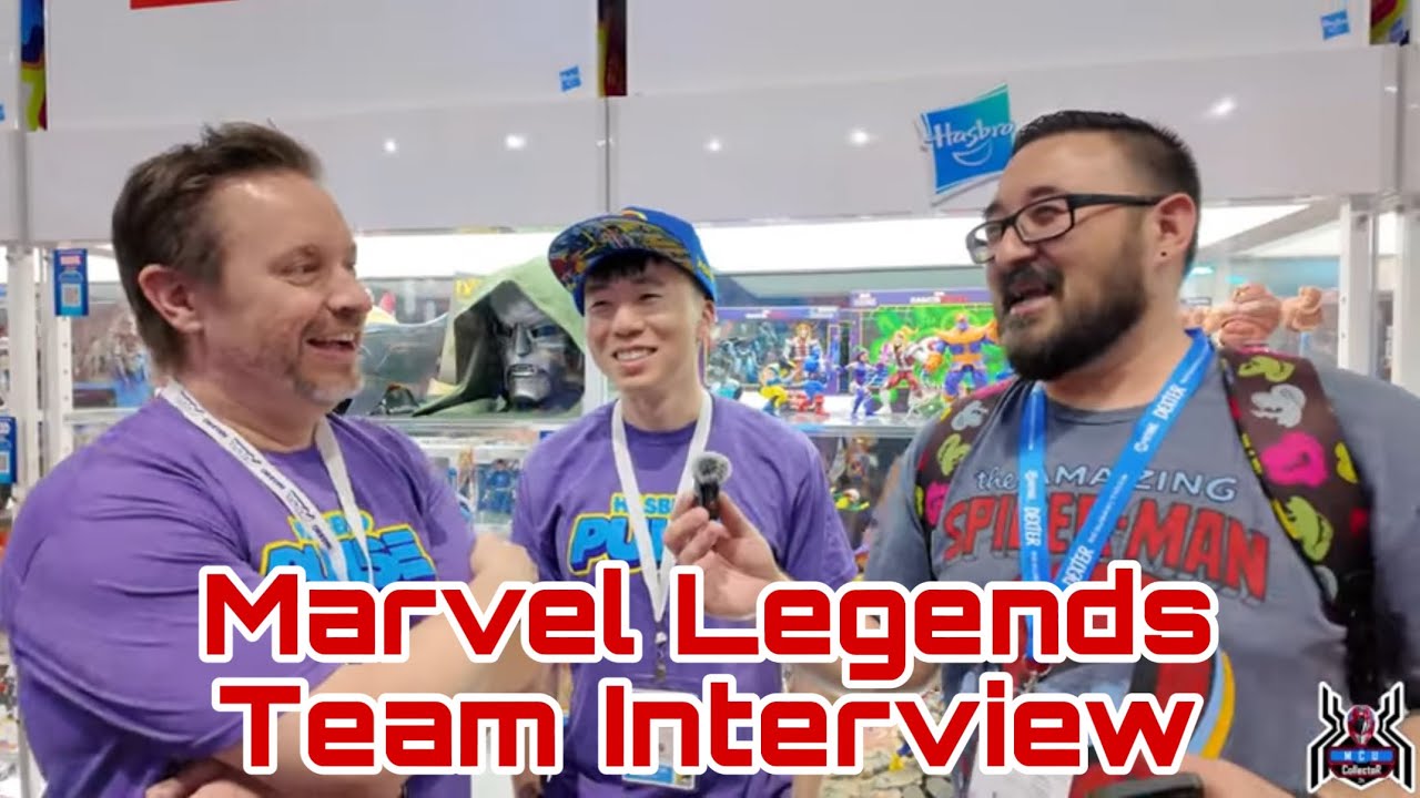 Hasbro Marvel Legends Brand Team Interview SDCC 2025 San Diego Comic-Con