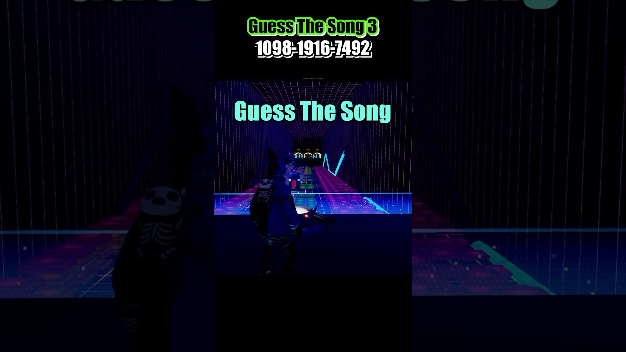 Guess The Song In Fortnite! #fortnite #fortnitemusicblocks