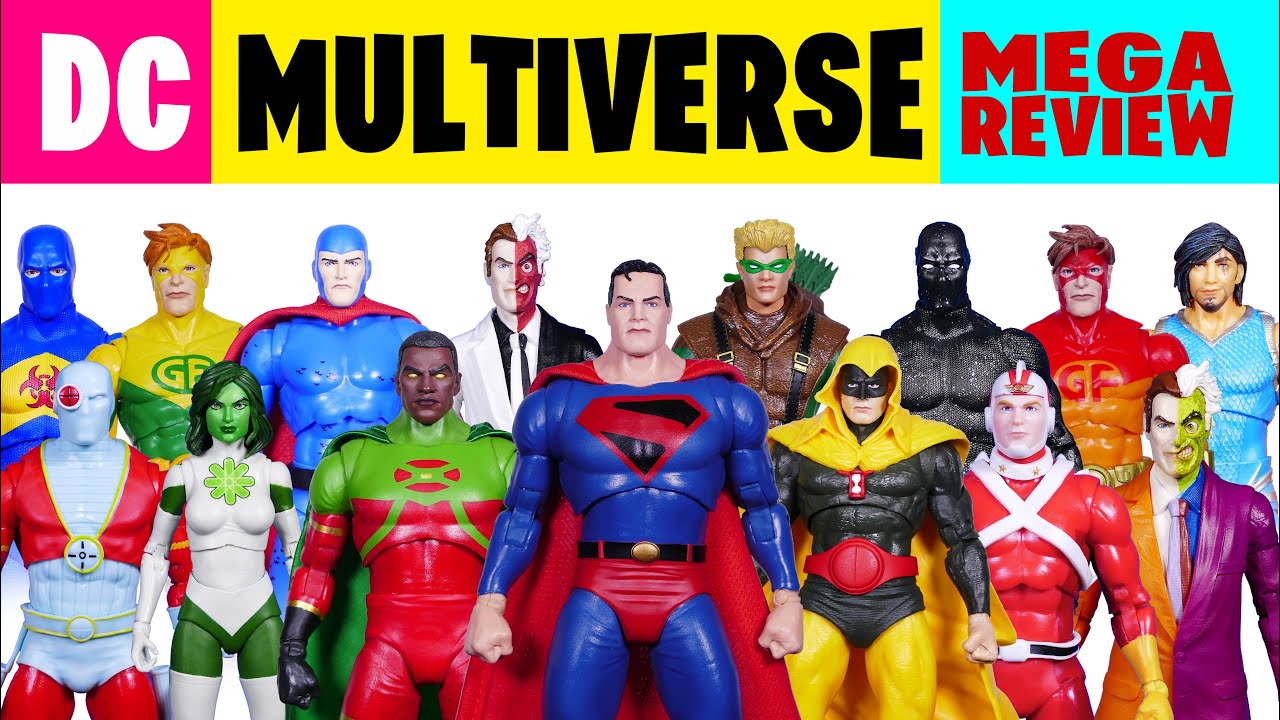 McFarlane DC Multiverse Page Punchers Action Figure MEGA REVIEW