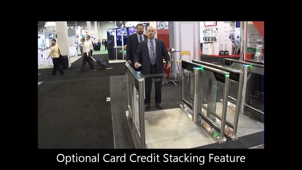 Automatic Systems' SlimLane Security Entrance Lane (UL Certified)