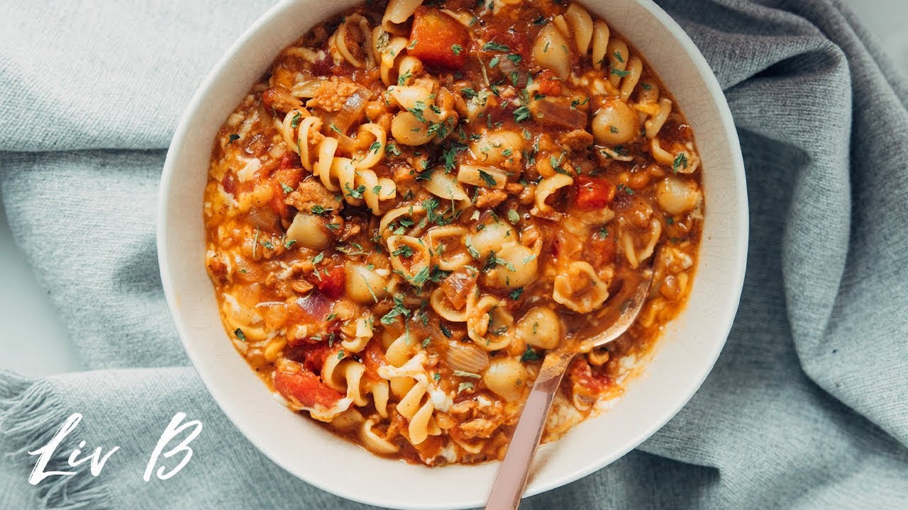 Chilli Cheese Pasta (vegan)