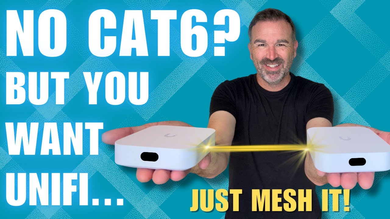 All of the Benefits of Unifi with None of the Cabling!