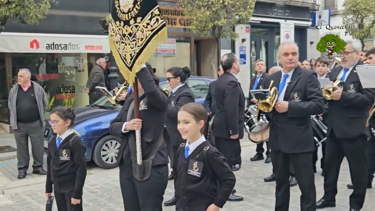 La Banda Municipal de Música de Pozoblanco en el pasacalles del Certamen de Bandas 