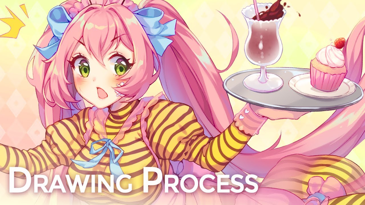 【Timelapse】Grab a snack (Clip Studio Paint)